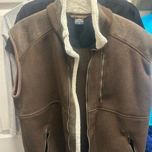 Kuhl Lined fleece full zip vest